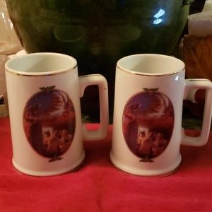 Coca Cola Santas Collectible Mugs